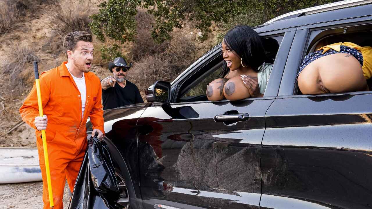 BRAZZERS Victoria Cakes and Clara Trinity The Jailbird Part 1
