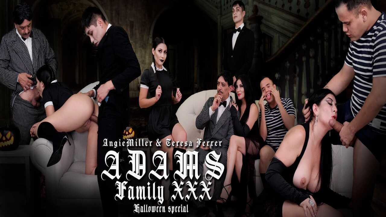 Teresa Ferrer Halloween Special the Addams Family
