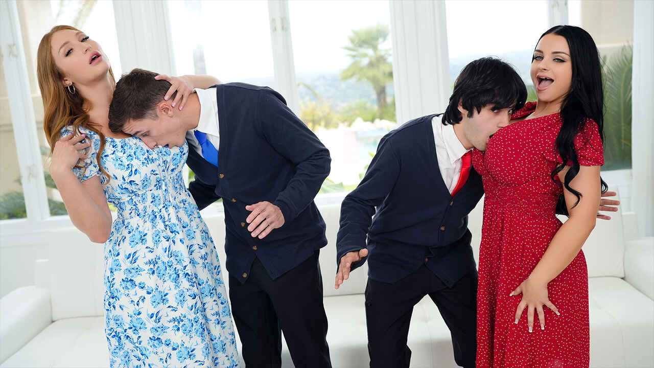 MomSwap Swag & Swap Skylar Snow and Payton Preslee XXX