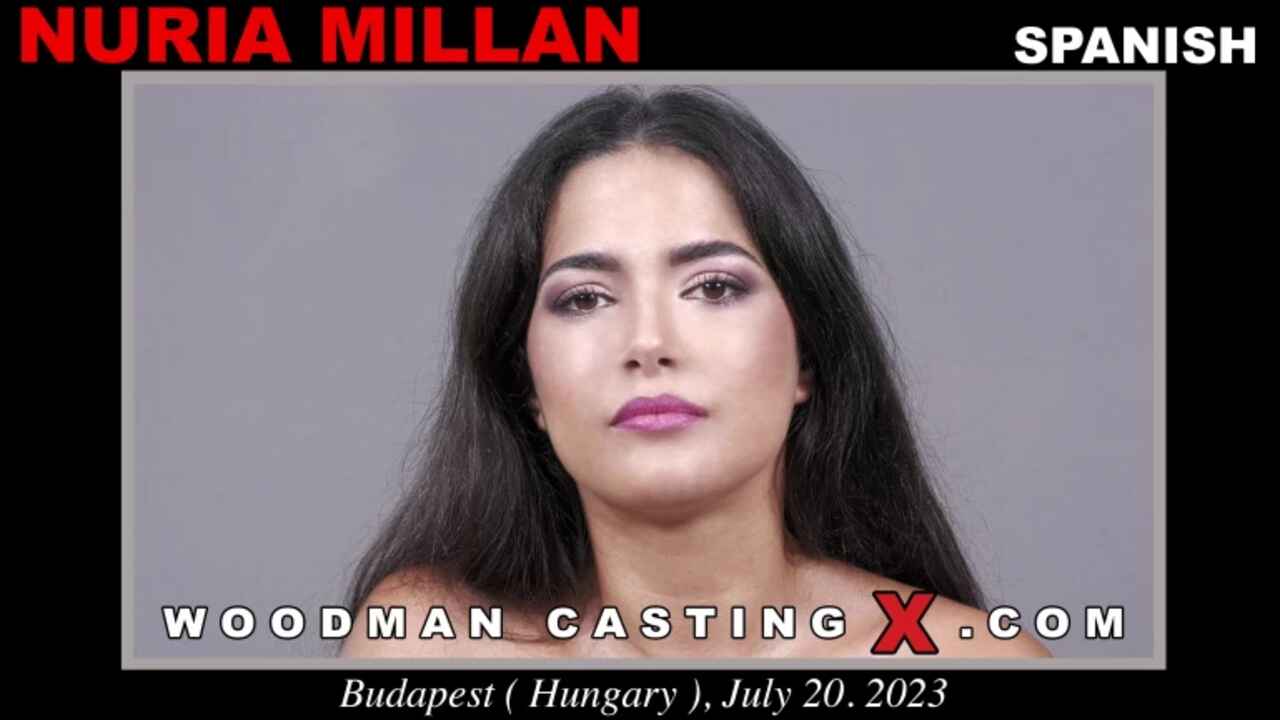 WoodmanCastingX 23 08 01 Nuria Millan Casting Video
